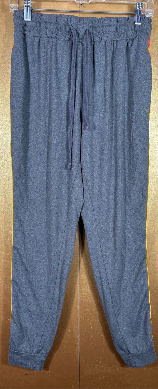 Fitkicks 76 striped side jogger pants size M